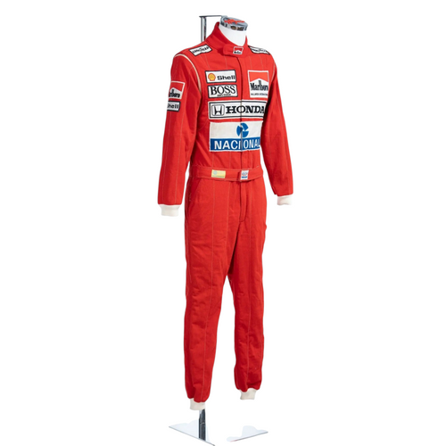 1988 Stand21 Racing Suit Ayrton Senna