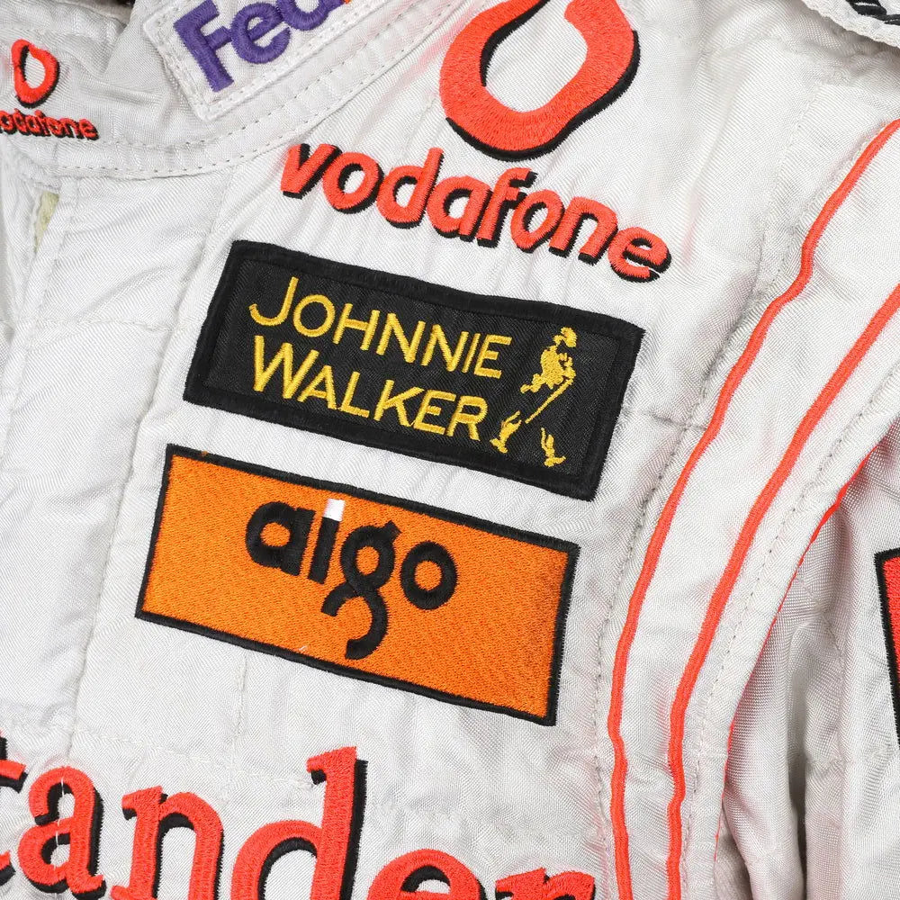 2007 Fernando Alonso McLaren F1 Embroidered Racing Suit