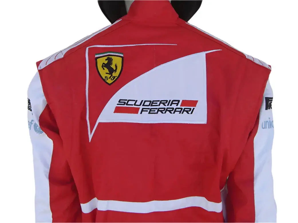 2013 Fernando Alonso Ferrari F1 Embroidered Racing Suit