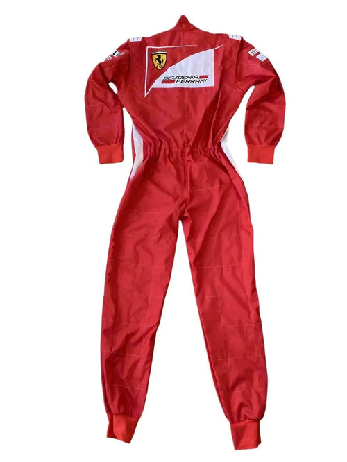 2014 Fernando Alonso Ferrari F1 Embroidered Racing Suit