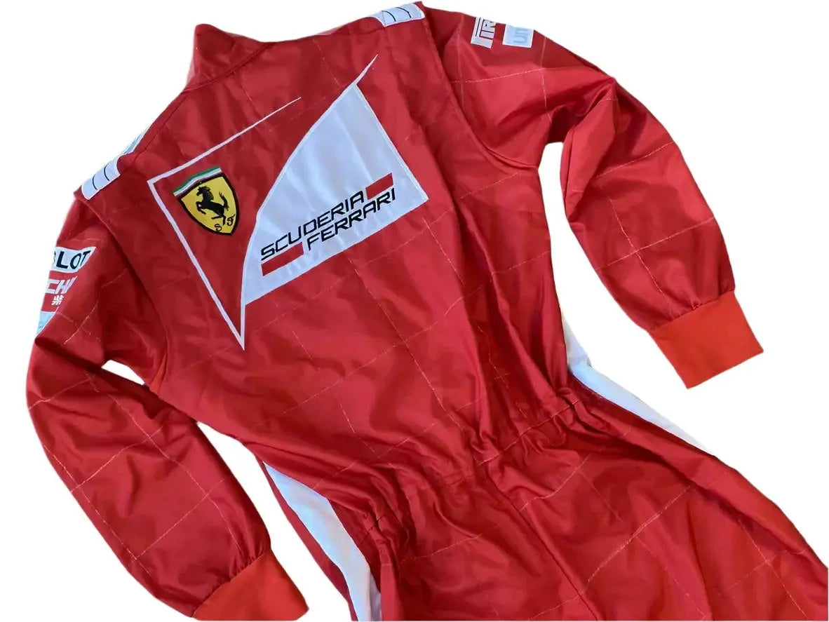 2014 Fernando Alonso Ferrari F1 Embroidered Racing Suit