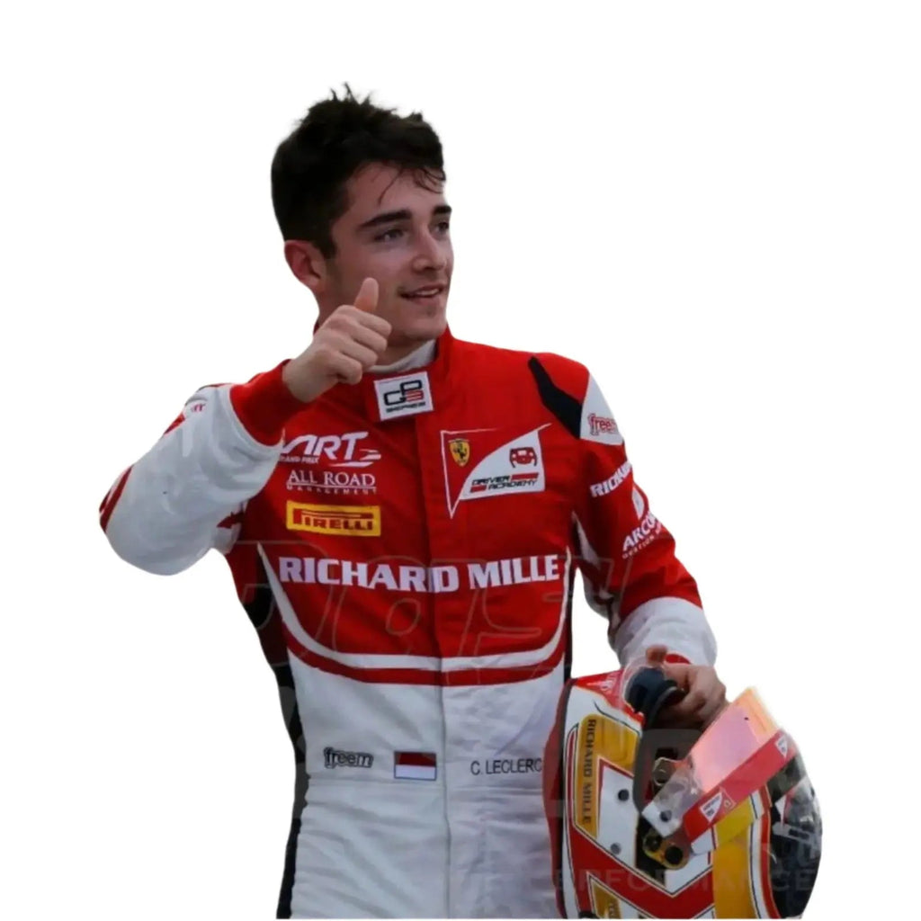 2016 Charles Leclerc Ferrari F1 Race Suit