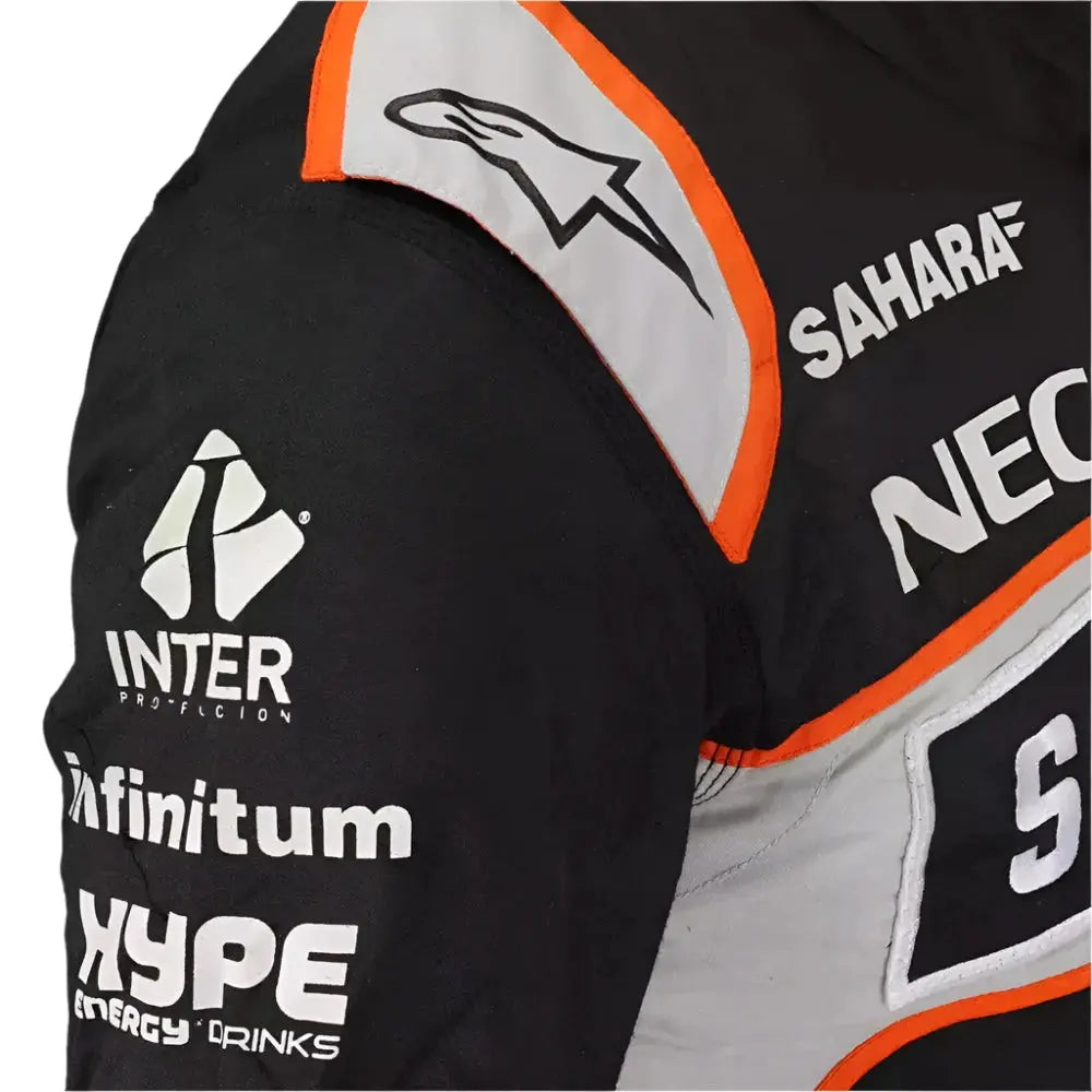 2016 Sergio Perez Race Suit | Sahara Force India F1 Team - Official Merchandise