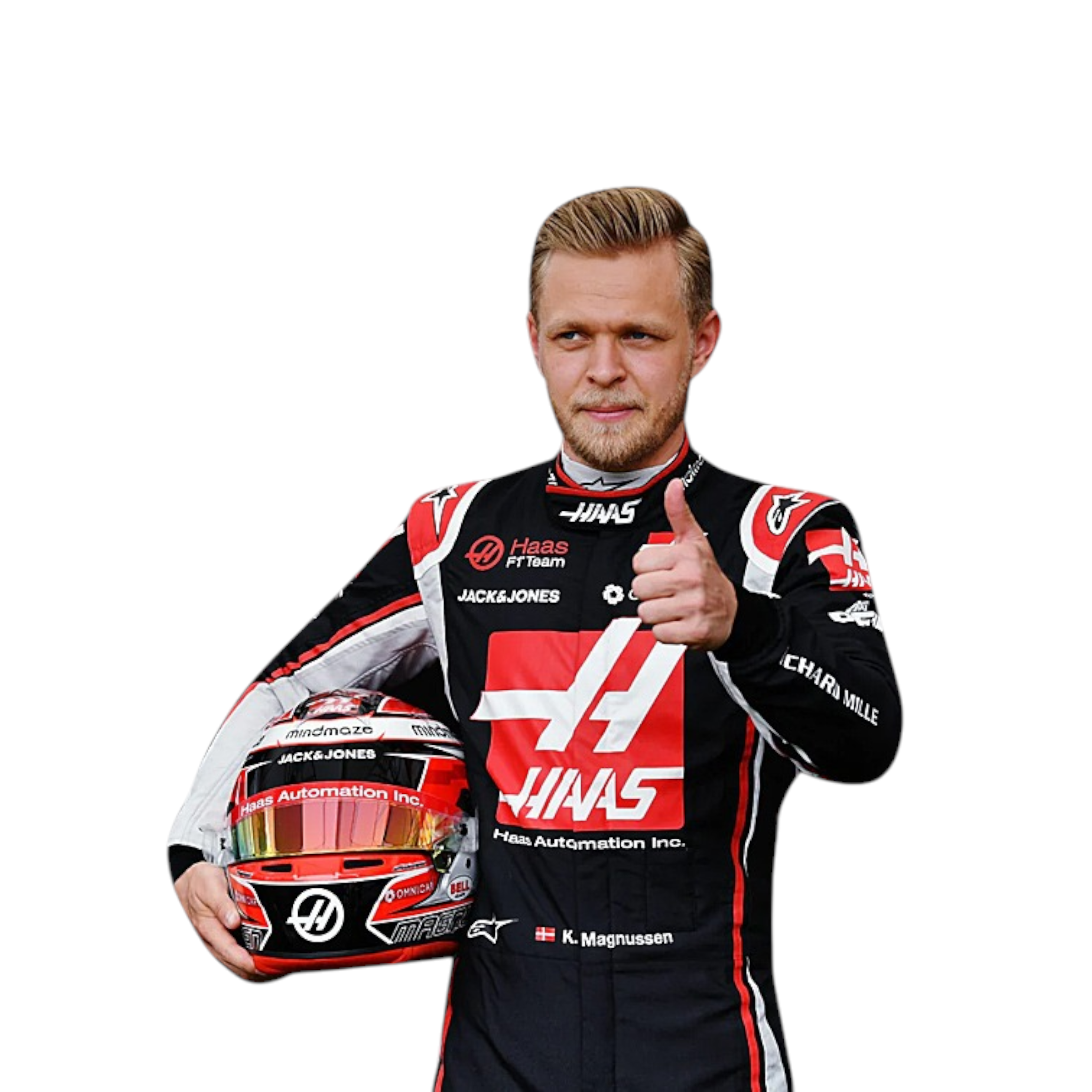 2020 Kevin Magnussen Haas F1 Race Suit Replica