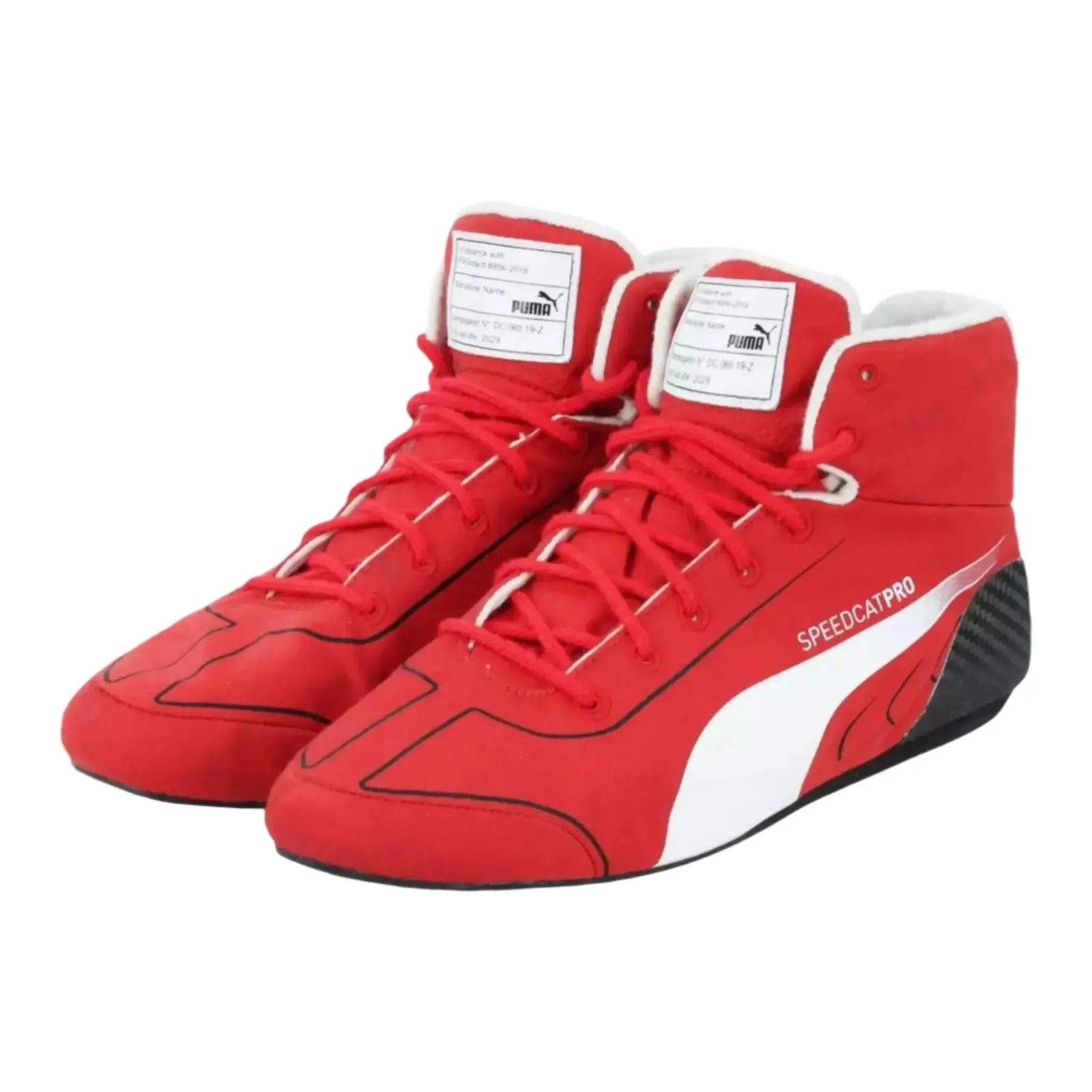 2020 Sebastian Vettel Ferrari F1 Race Boots
