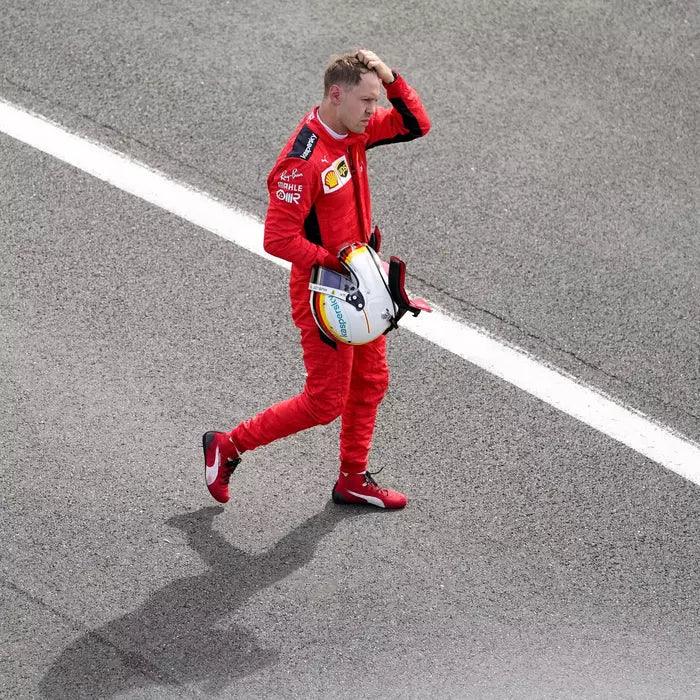 2020 Sebastian Vettel Ferrari F1 Race Boots