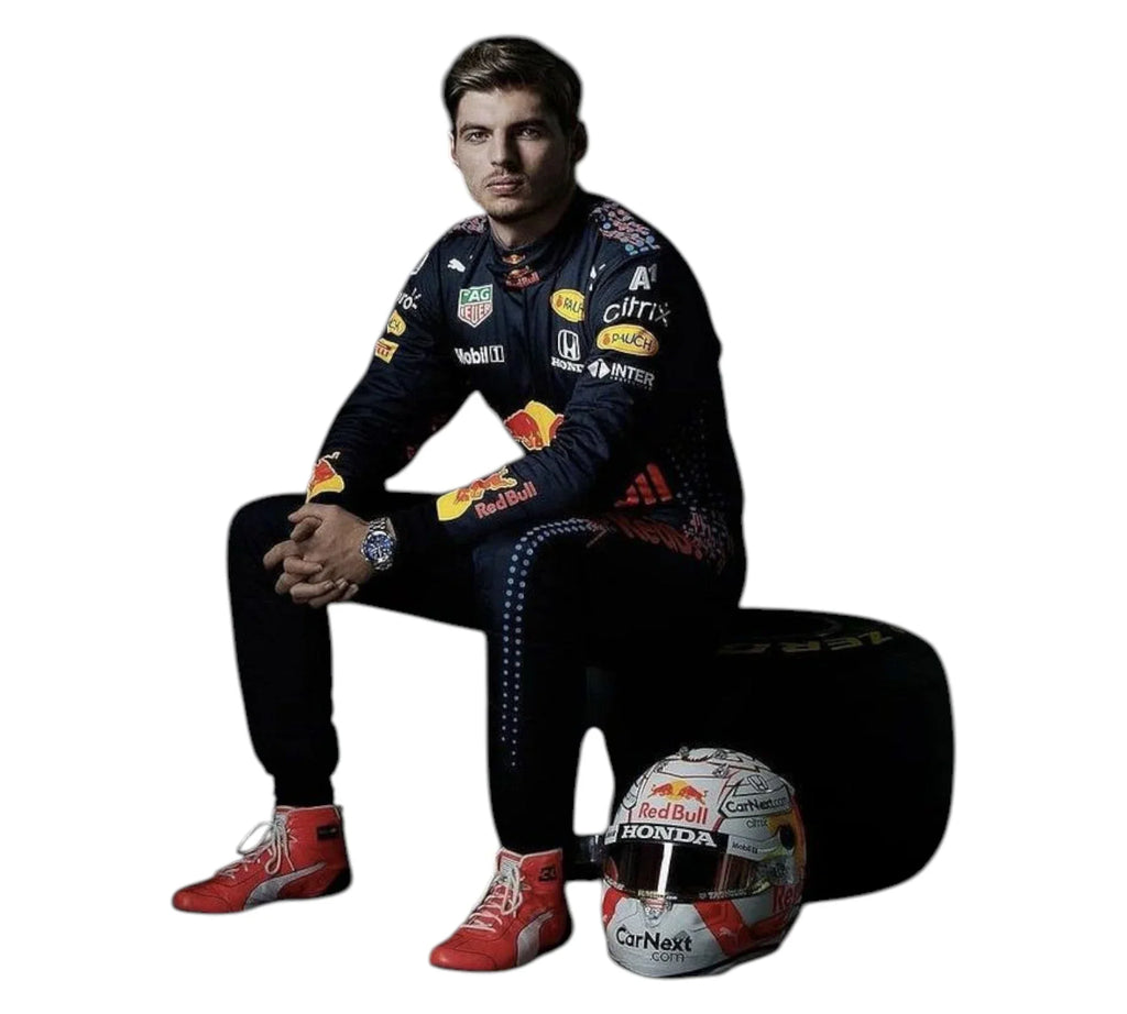New 2021 Max Verstappen Red Bull F1 Racing Replica Suit