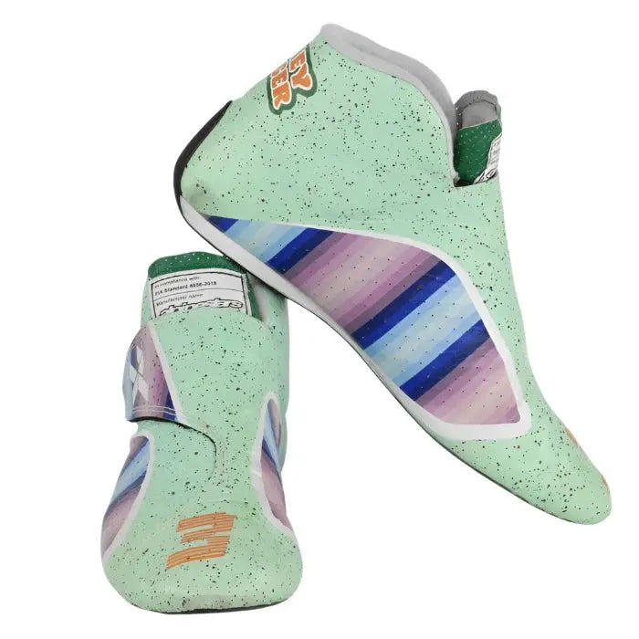 2021 Daniel Ricciardo Honey Badge McLaren F1 Boots