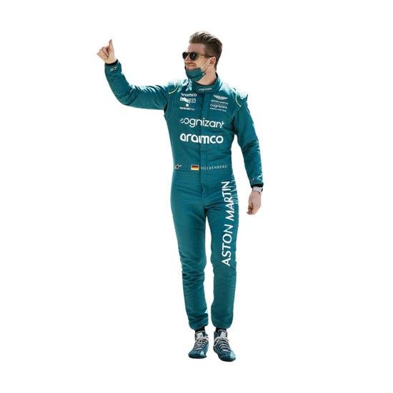 2022 Aston Martin Nico Hülkenberg F1 Race Suit  Saudi Arabian GP