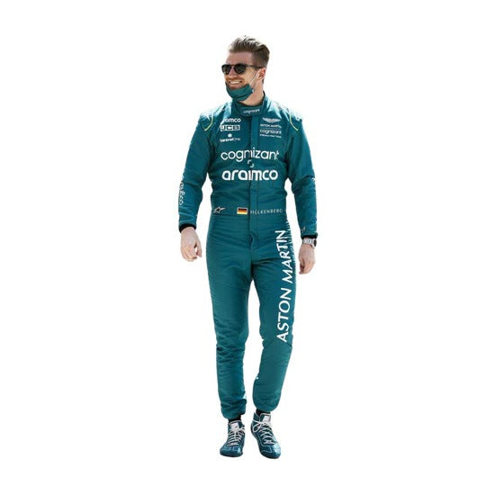 2022 Aston Martin Nico Hülkenberg F1 Race Suit  Saudi Arabian GP