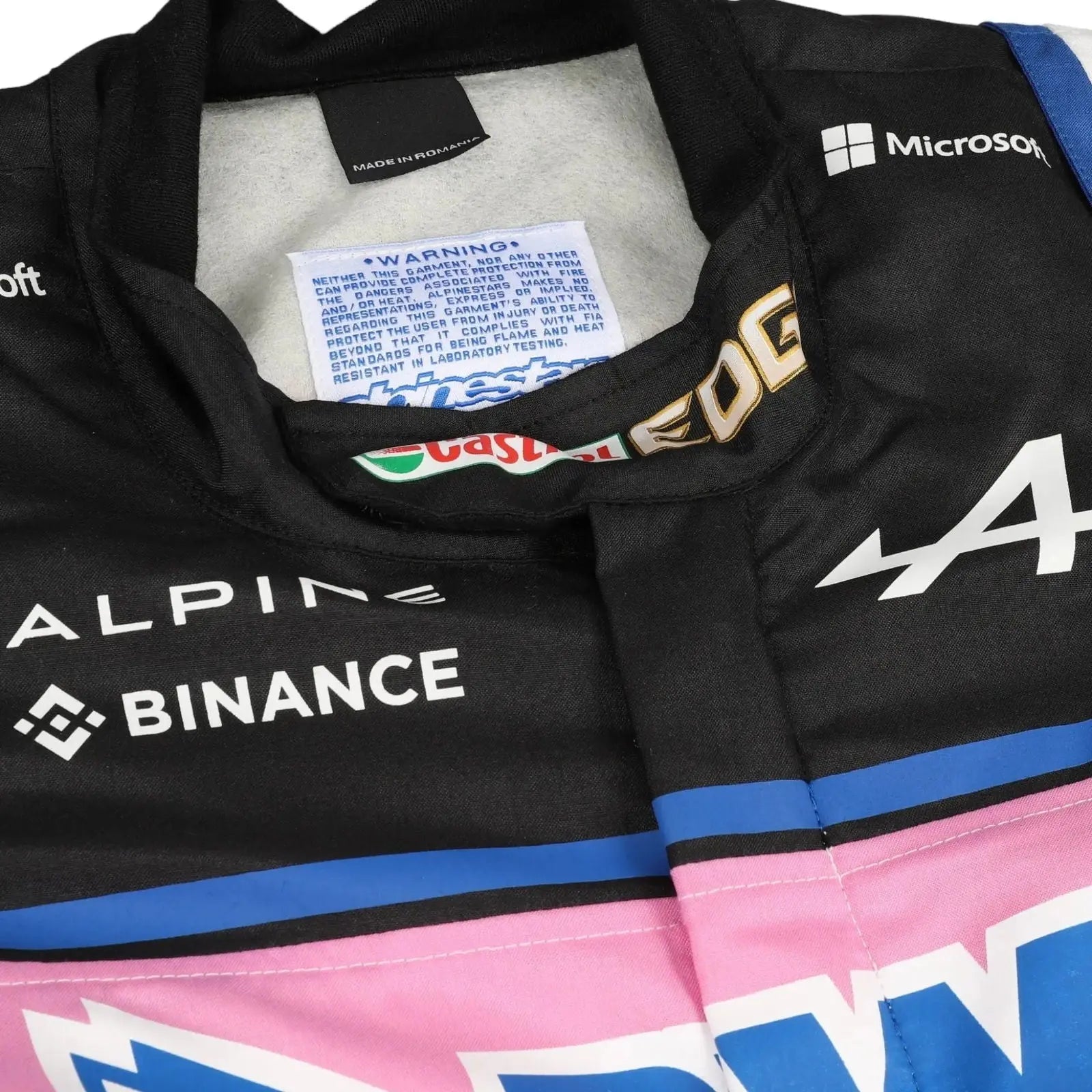 2022 Fernando Alonso BWT Alpine F1 Team Replica Race Suit