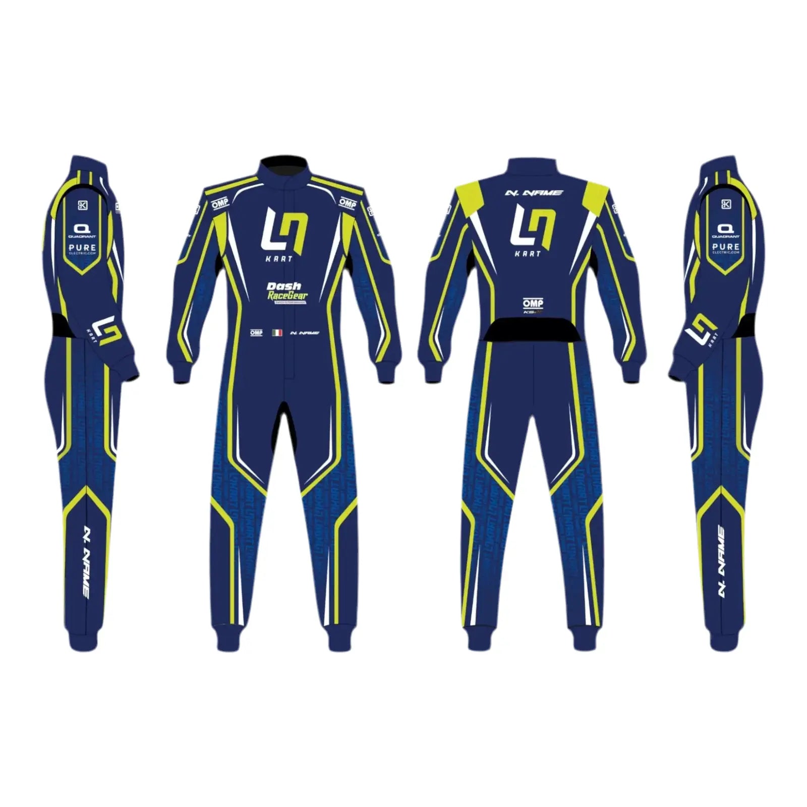 2022 Lando Norris Kart Race Suit Official