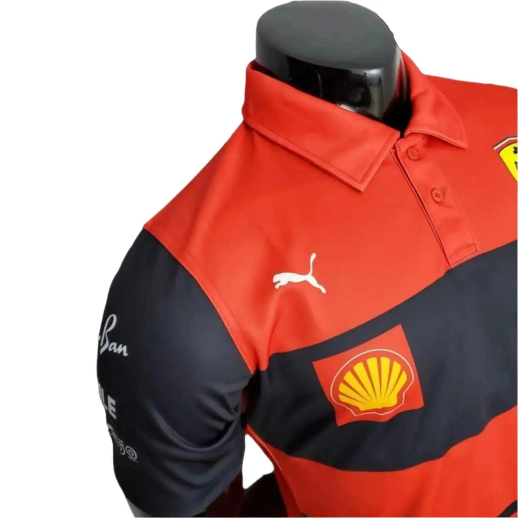 2022 New Ferrari F1 Racing Polo Shirt
