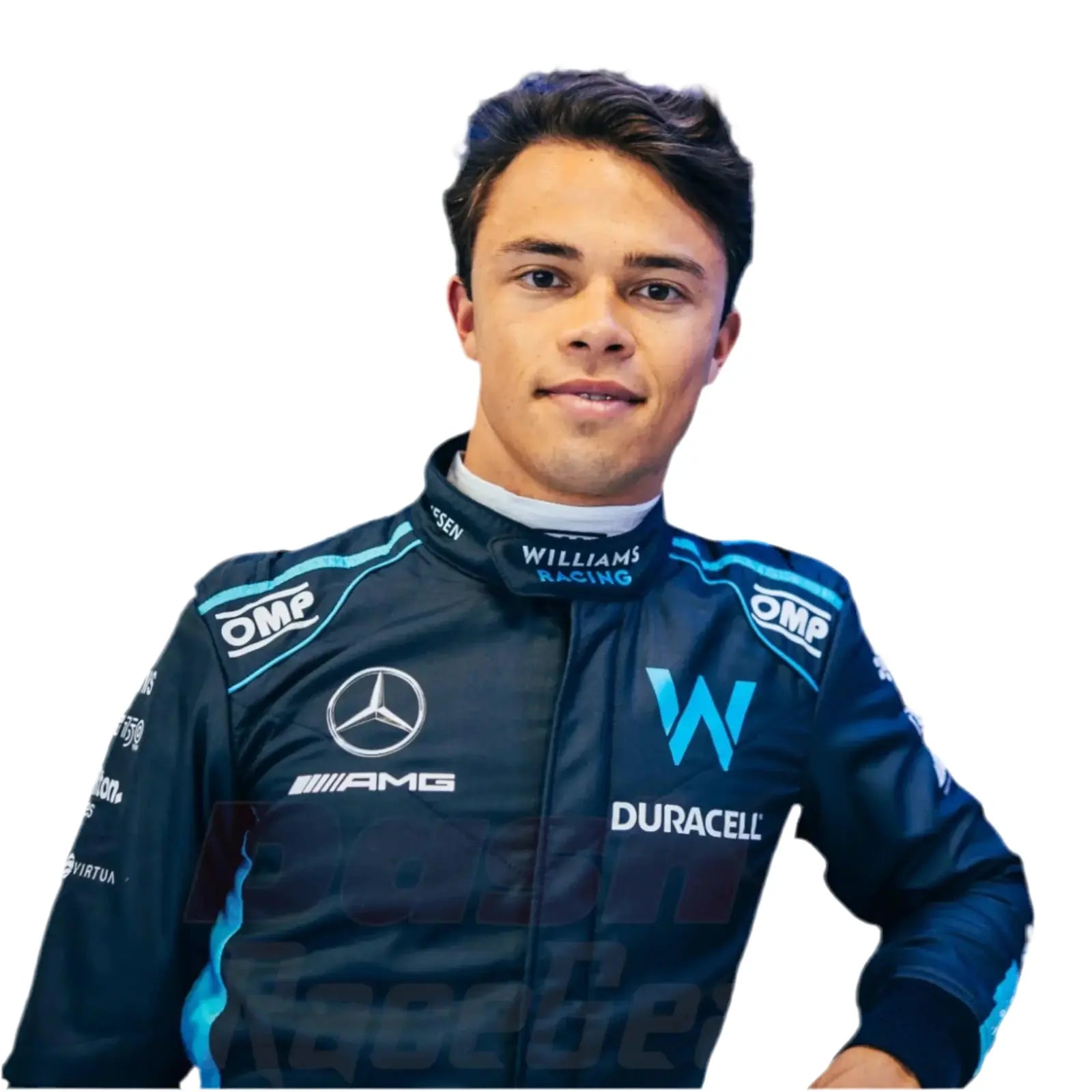 2022 Nyck de Vries Williams Racing F1 Race Suit _ Italian Grand Prix