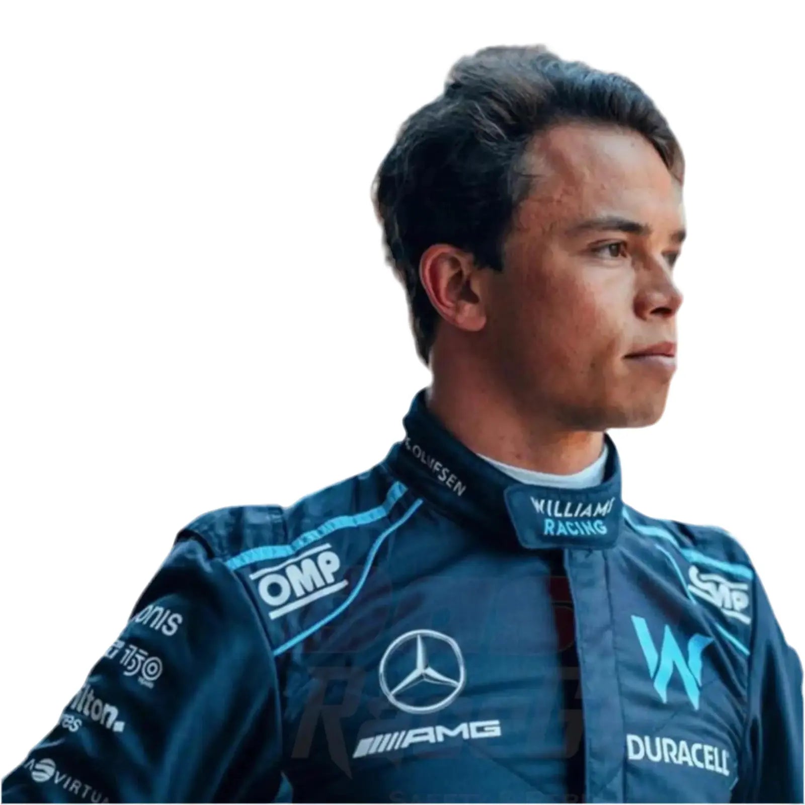 2022 Nyck de Vries Williams Racing F1 Race Suit _ Italian Grand Prix