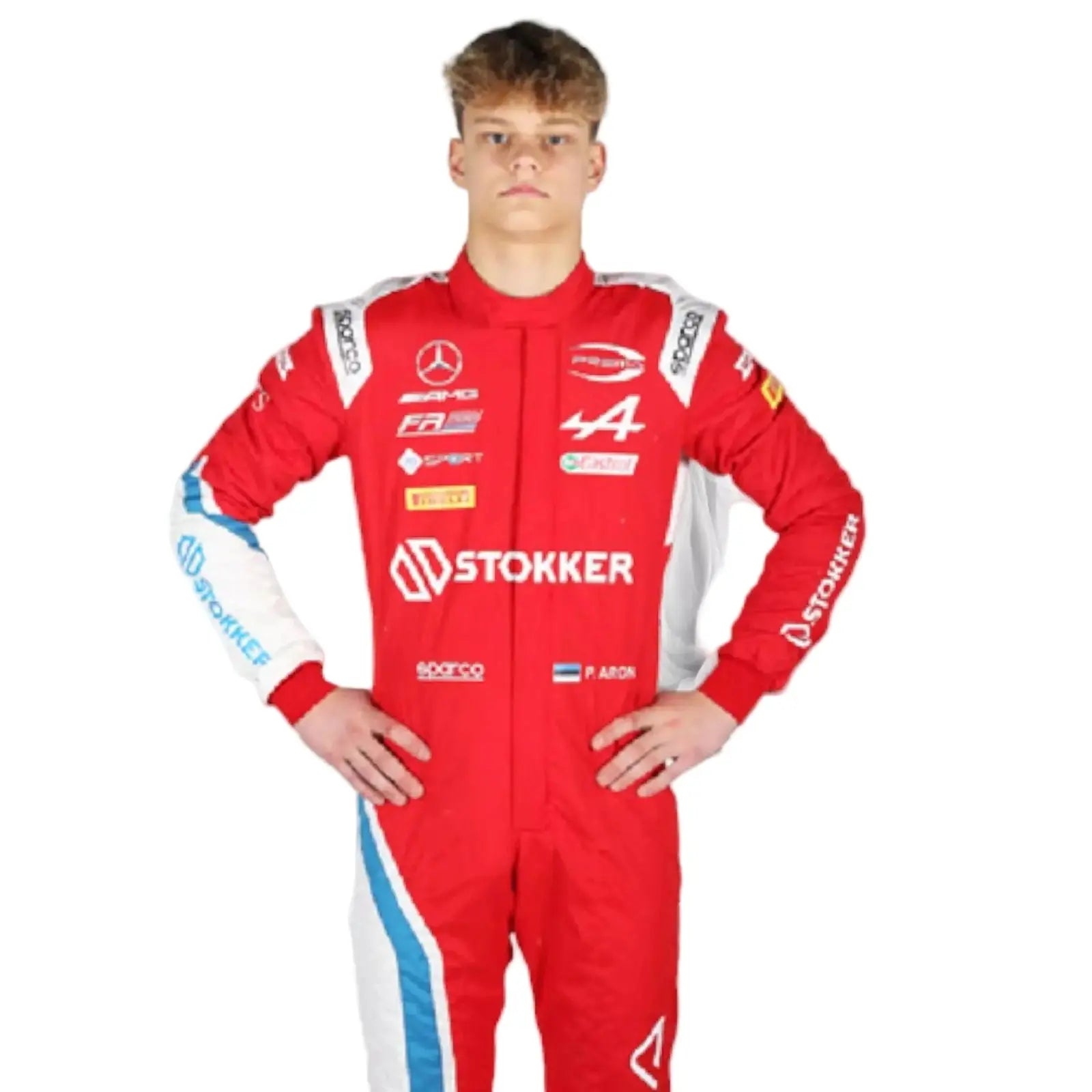2022 Paul Aron Prema Racing suit