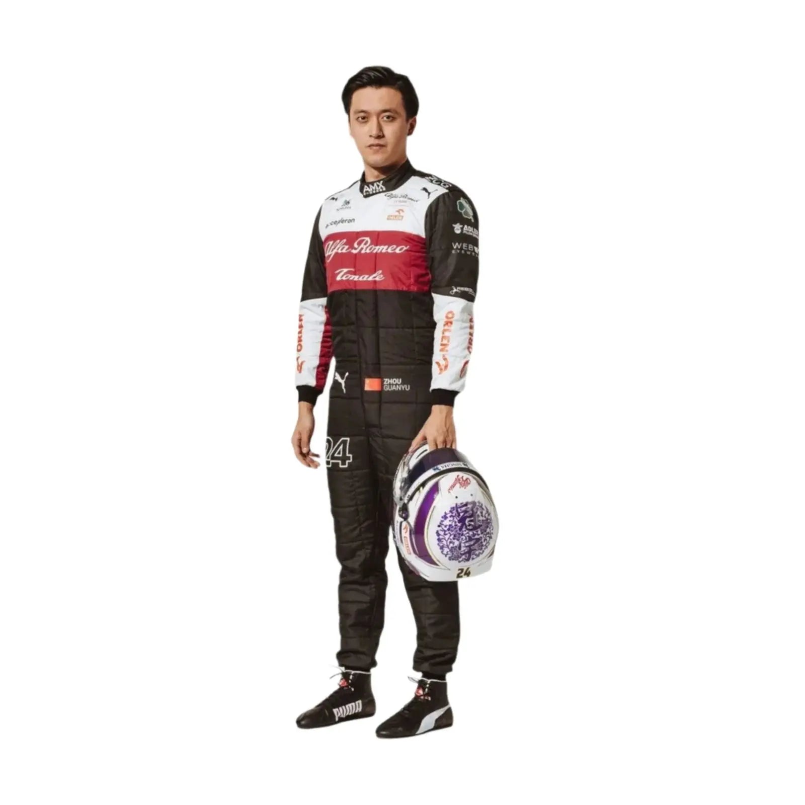 2022 Zhou Guanyu Alfa Romeo F1 Team Race Suit