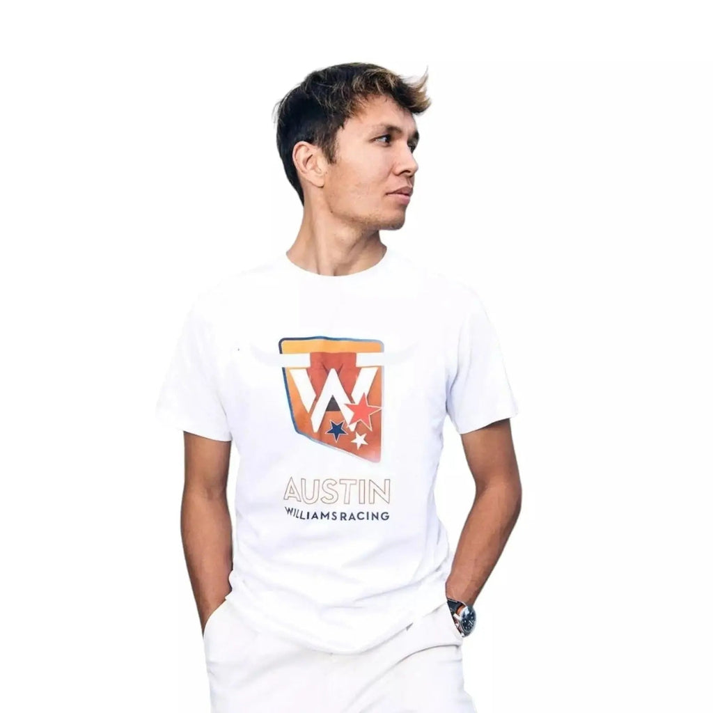 2023 Adult Austin Race T-Shirt White