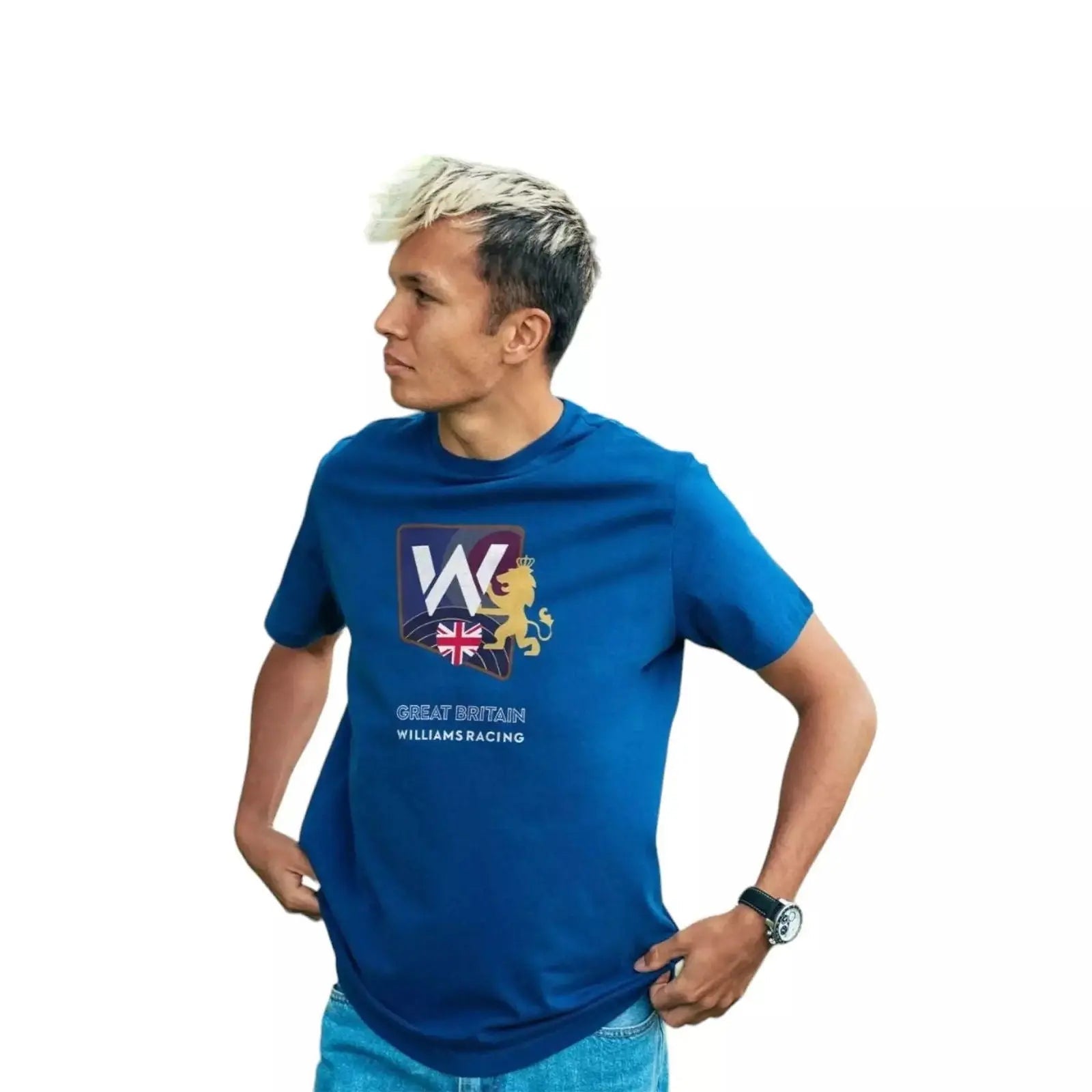2023 Adult Great Britain Race T-Shirt Mazarine Blue