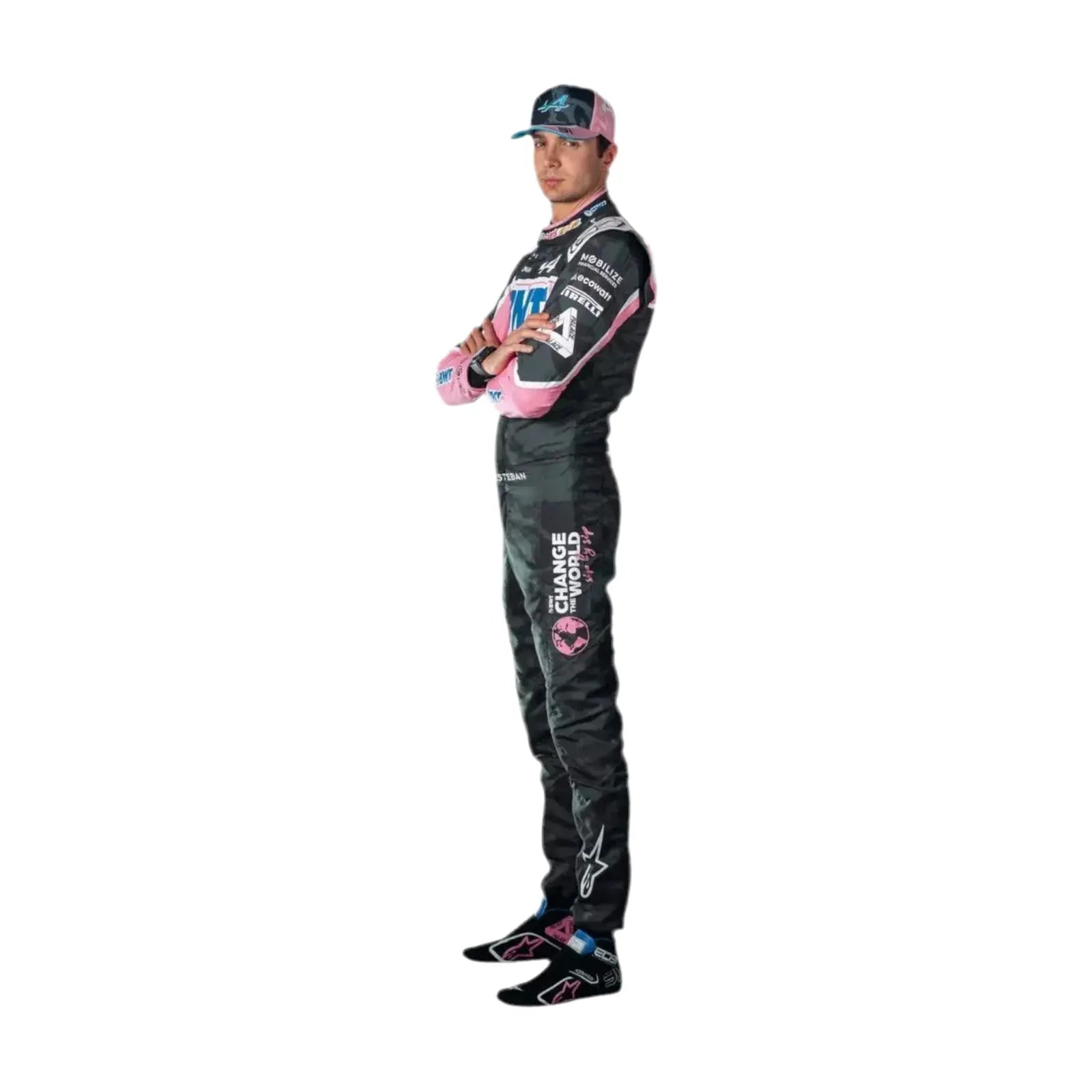 2023 Esteban Ocon BWT Alpine F1 Team Race Suit - Las Vegas GP
