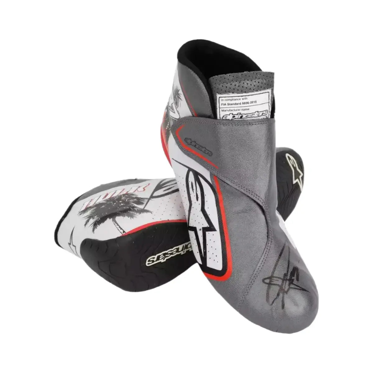 2023 Kevin Magnussen Haas F1 Team Race Boots  -  Miami GP