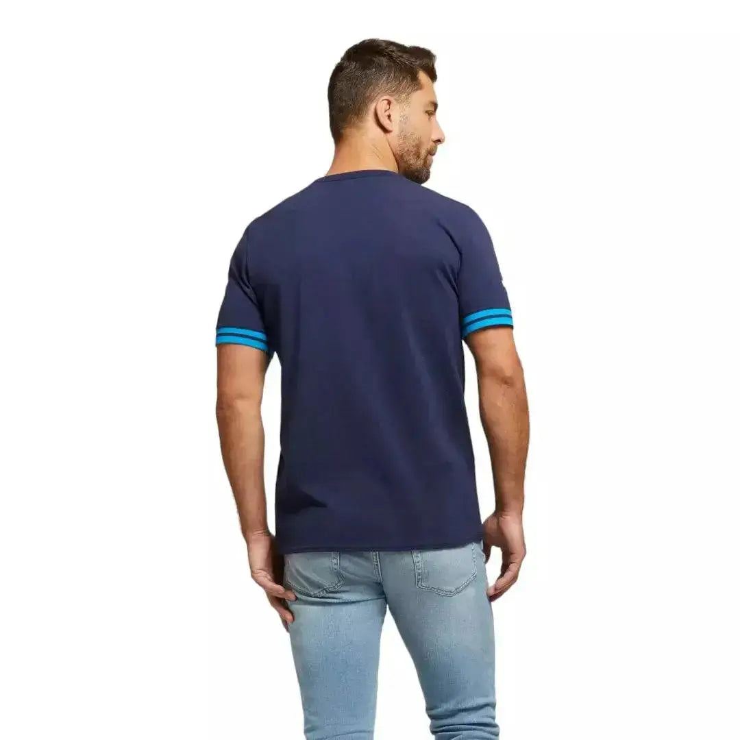 2023 Men's Off Track Presentation Tee Navy