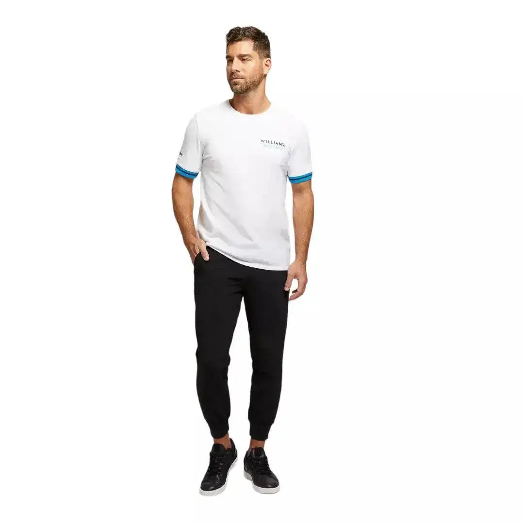 2023 Men's Off Track Presentation Tee White Williams Racing 