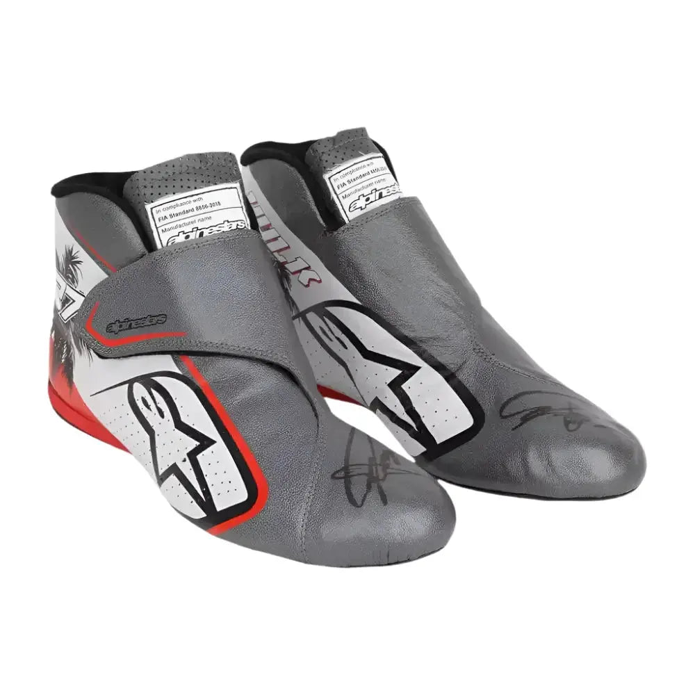 2023 NICO HÜLKENBERG HAAS F1 TEAM WEEKEND WORN RACE BOOTS - MIAMI GP