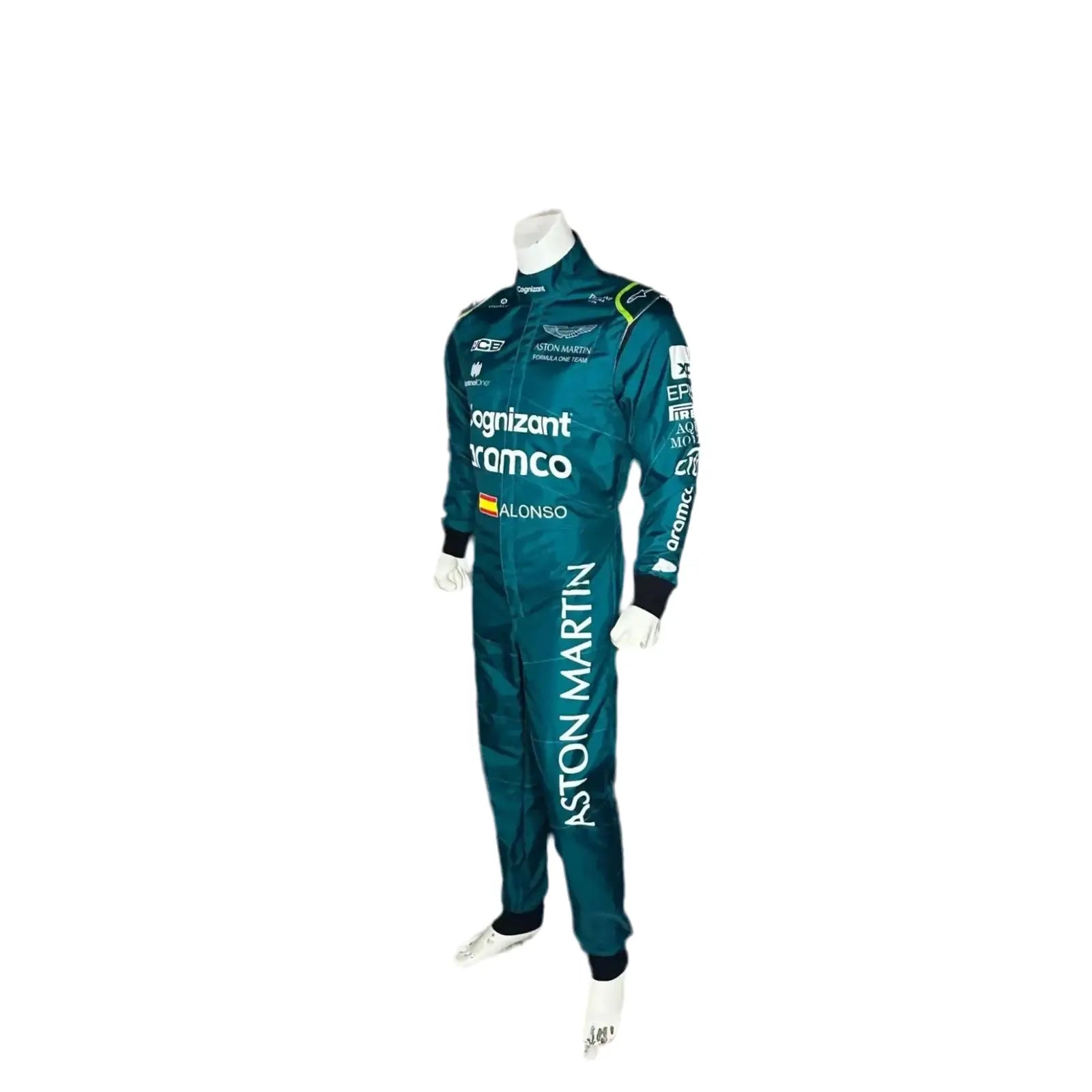 2023 Official Fernando Alonso Aston Martin F1 Race Suit