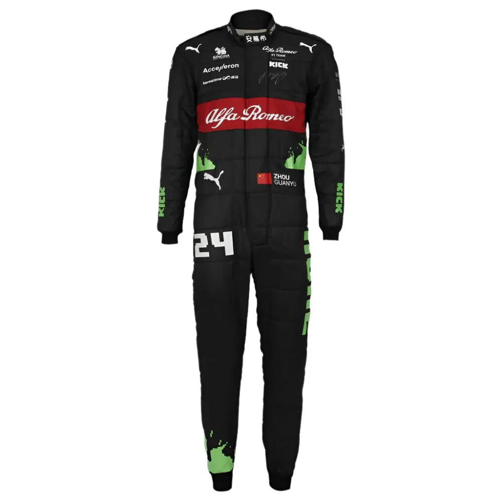 2023 Zhou Guanyu Alfa Romeo F1 Race Suit
