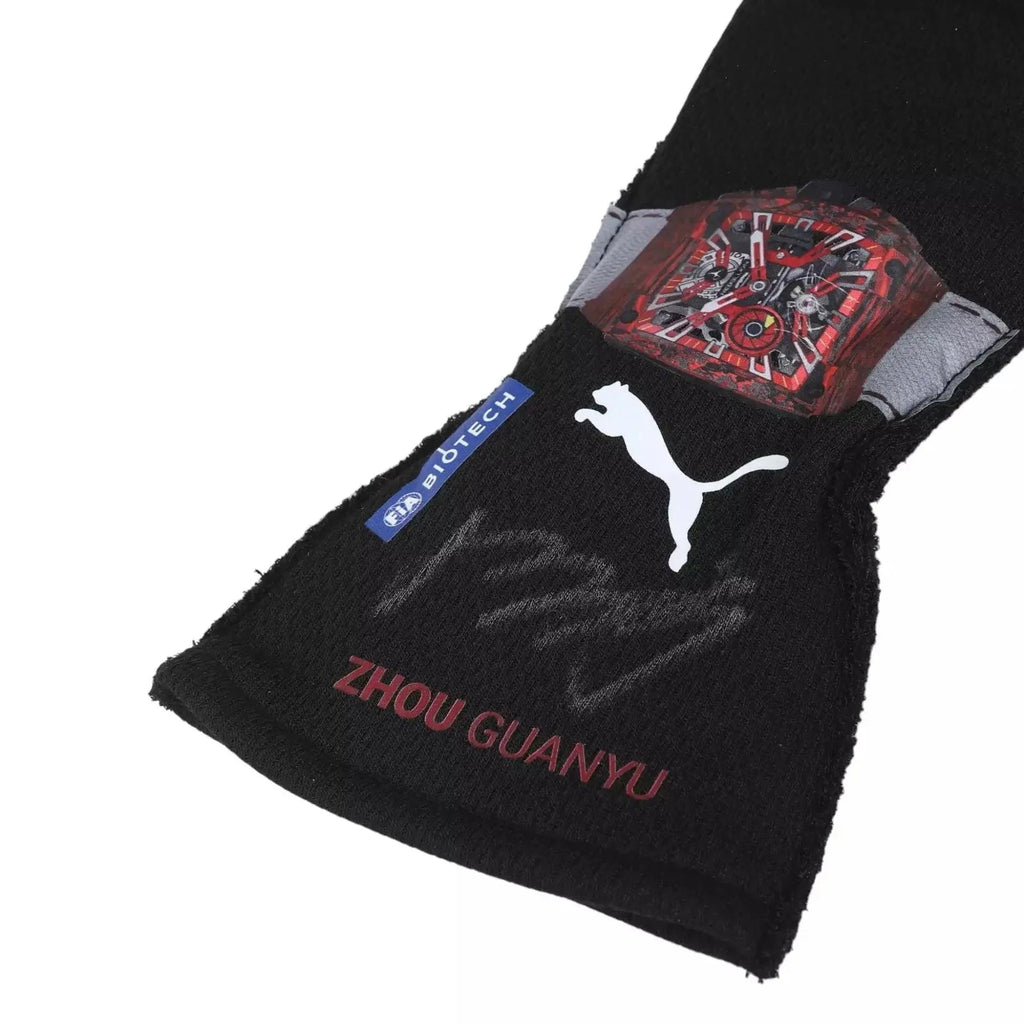 2023 Zhou Guanyu Replica Alfa Romeo F1 Race Gloves
