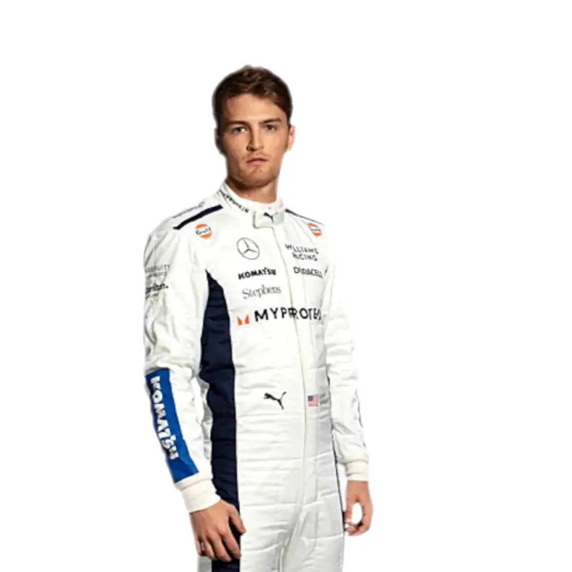 2024 Alex Albon Logan Sargeant Williams F1 Team Race Suit