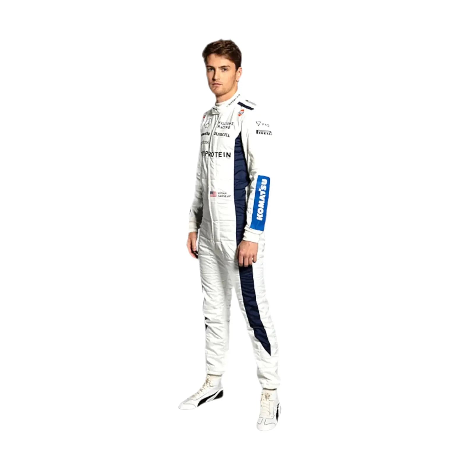 2024 Alex Albon Logan Sargeant Williams F1 Team Race Suit