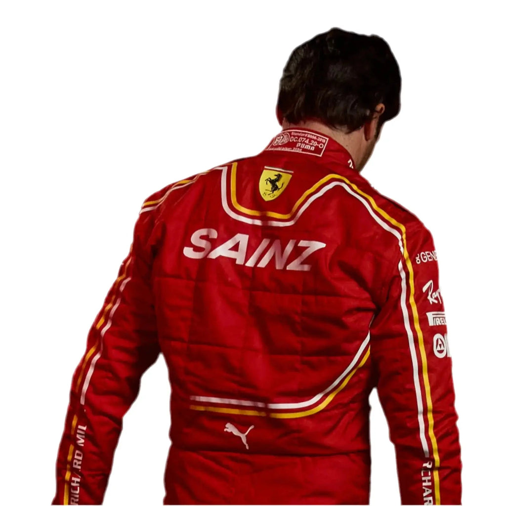 2024 Carlos Sainz Scuderia Ferrari F1 Race Suit