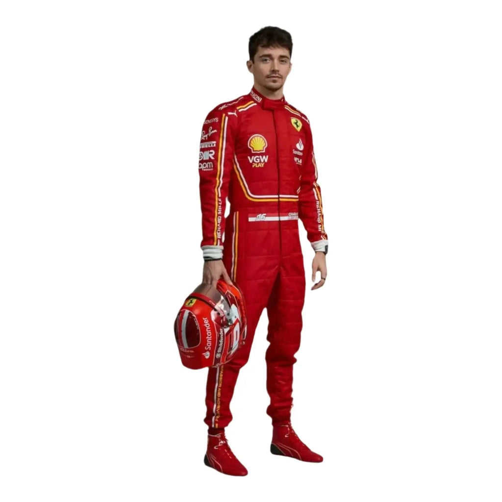 2024 Charles Leclerc Ferrari F1 Race Suit