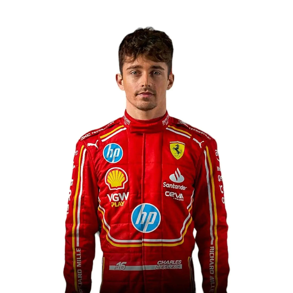 2024 Charles Leclerc Scuderia Ferrari F1 Race Suit
