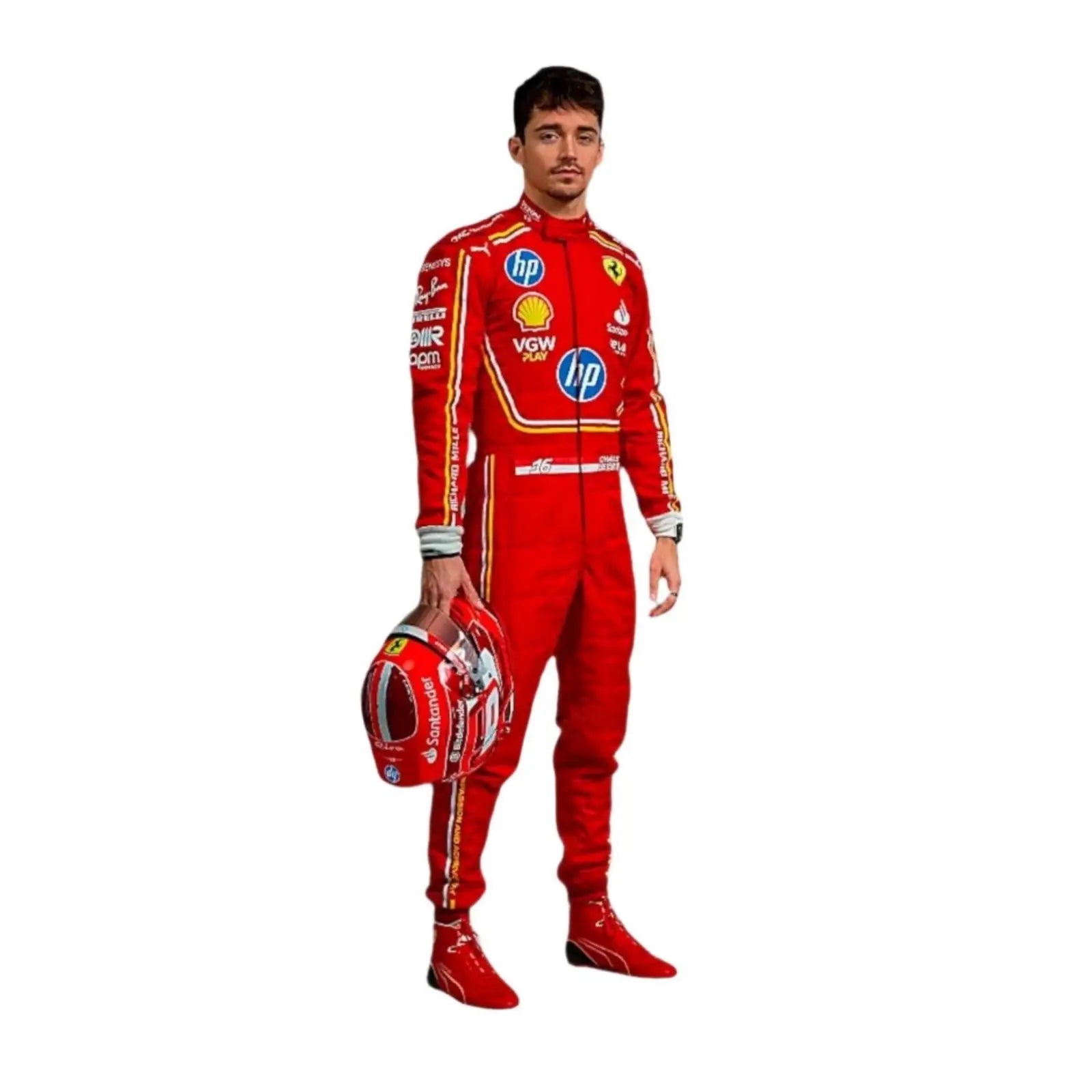 2024 Charles Leclerc Scuderia Ferrari F1 Race Suit