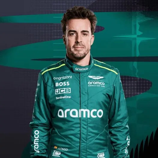 2024 Fernando Alonso Aston Martin F1 Team Race Suit