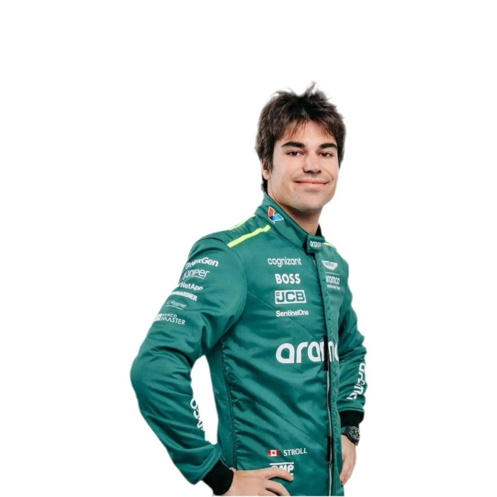 2024 Fernando Alonso & Lance Stroll Replica Race Suit | Aston Martin F1