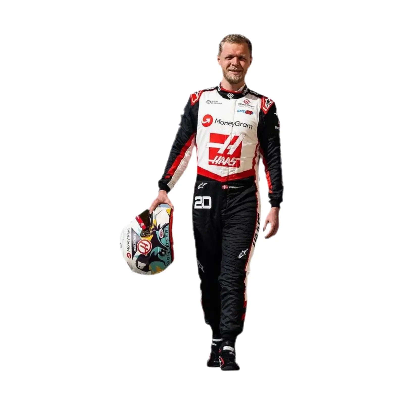 2024 Kevin Magnussen Haas F1 Race Suit
