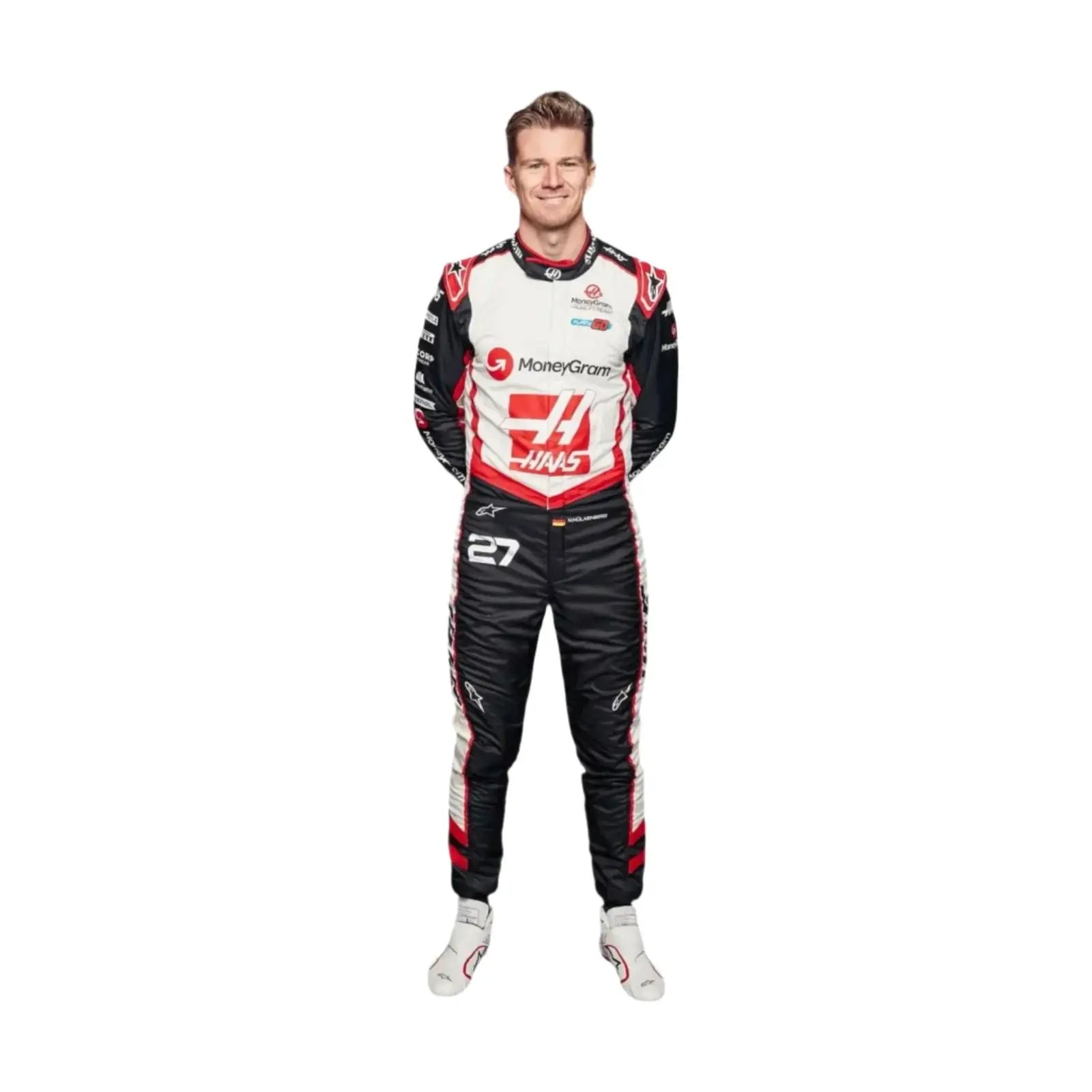 2024 Kevin Magnussen Nico Hulkenberg Haas F1 Team Race Suit