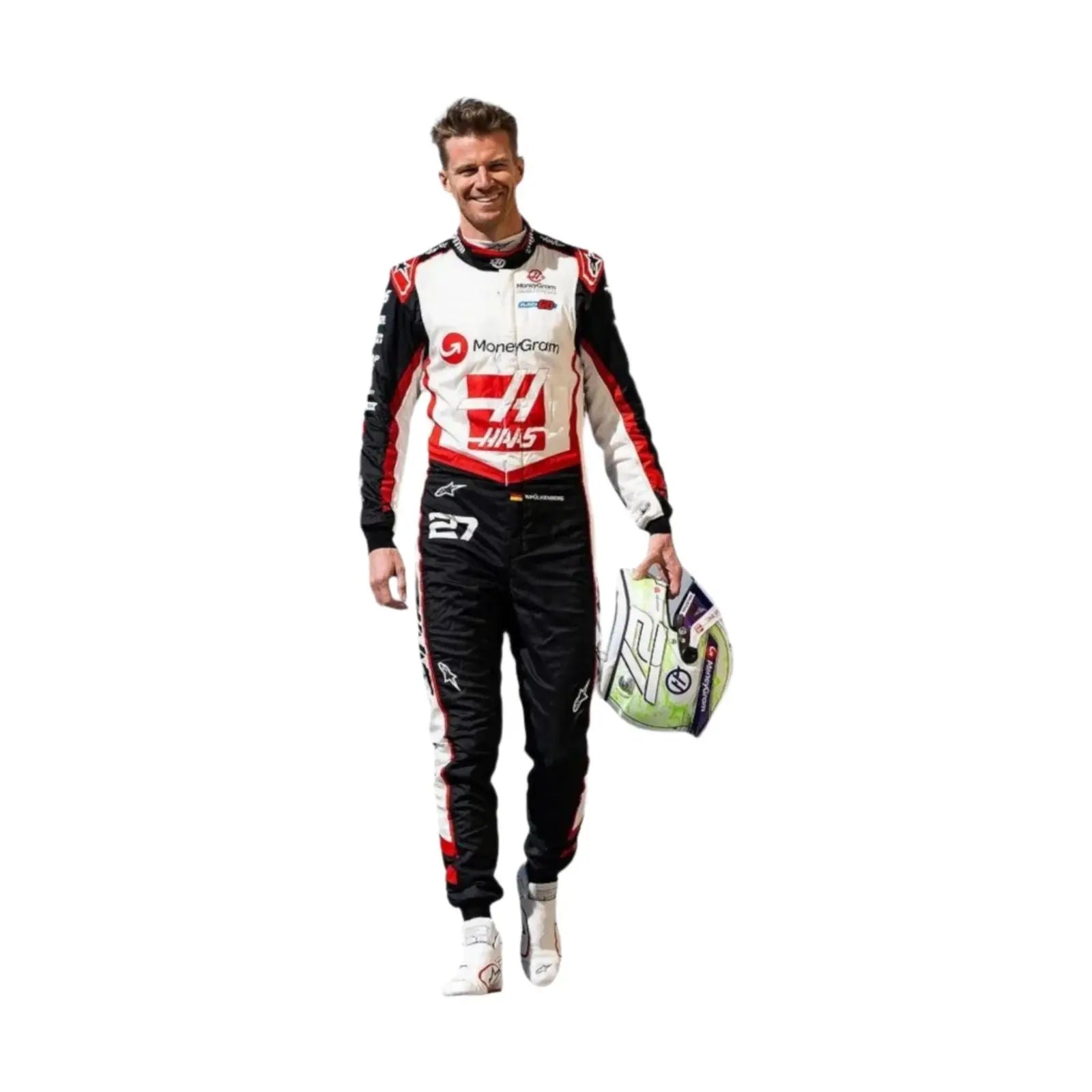 2024 Kevin Magnussen Nico Hulkenberg Haas F1 Team Race Suit