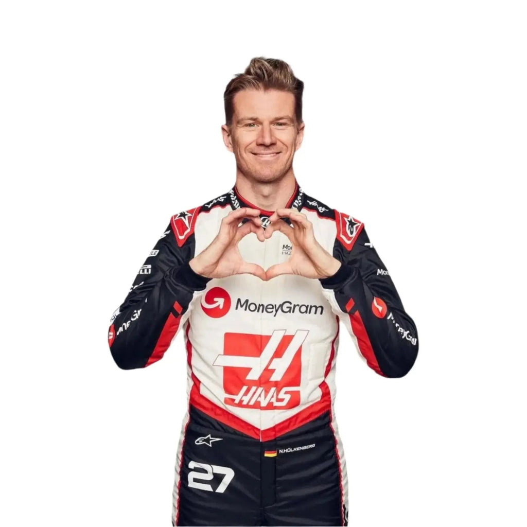 2024 Kevin Magnussen Nico Hulkenberg Haas F1 Team Race Suit