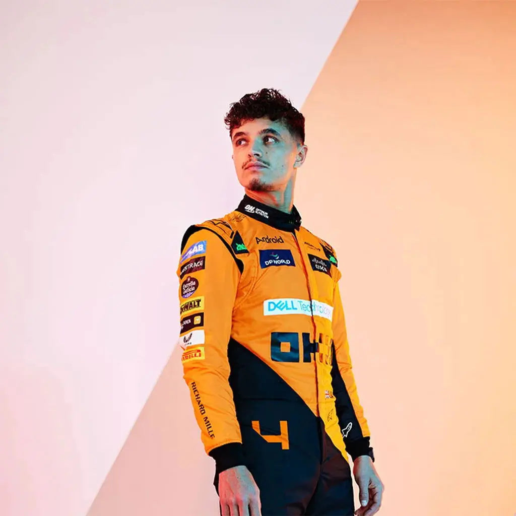2024 New McLaren Lando Norris F1 Team Race Suit