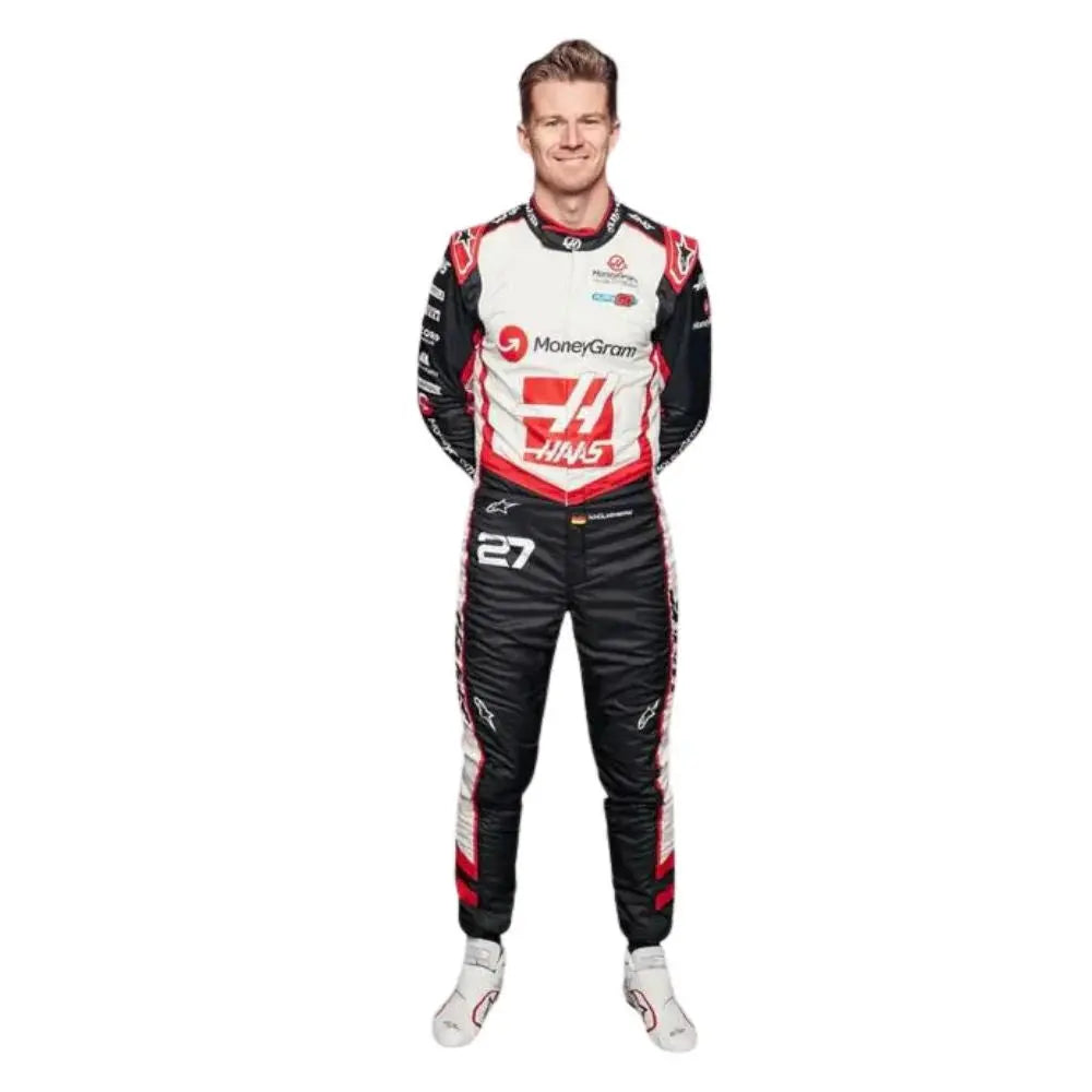2024 Nico Hülkenberg Haas F1 Team Replica Race Suit