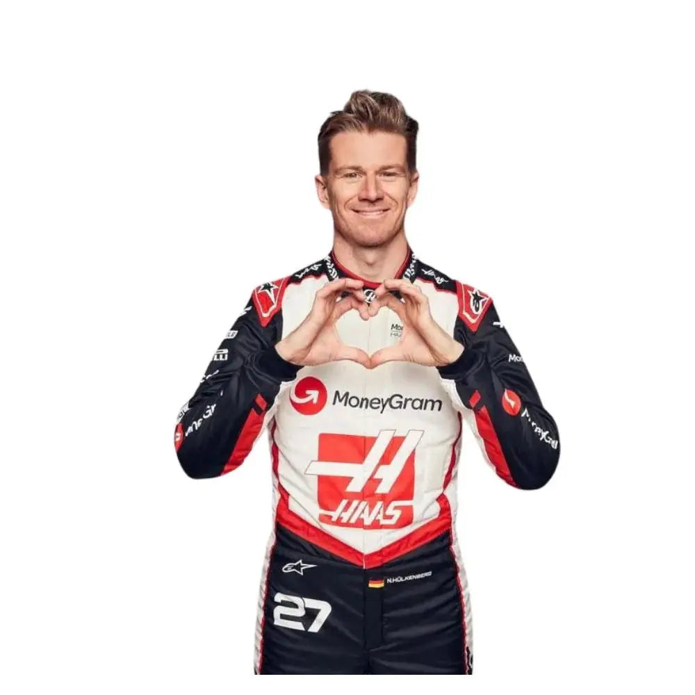 2024 Nico Hülkenberg Haas F1 Team Replica Race Suit
