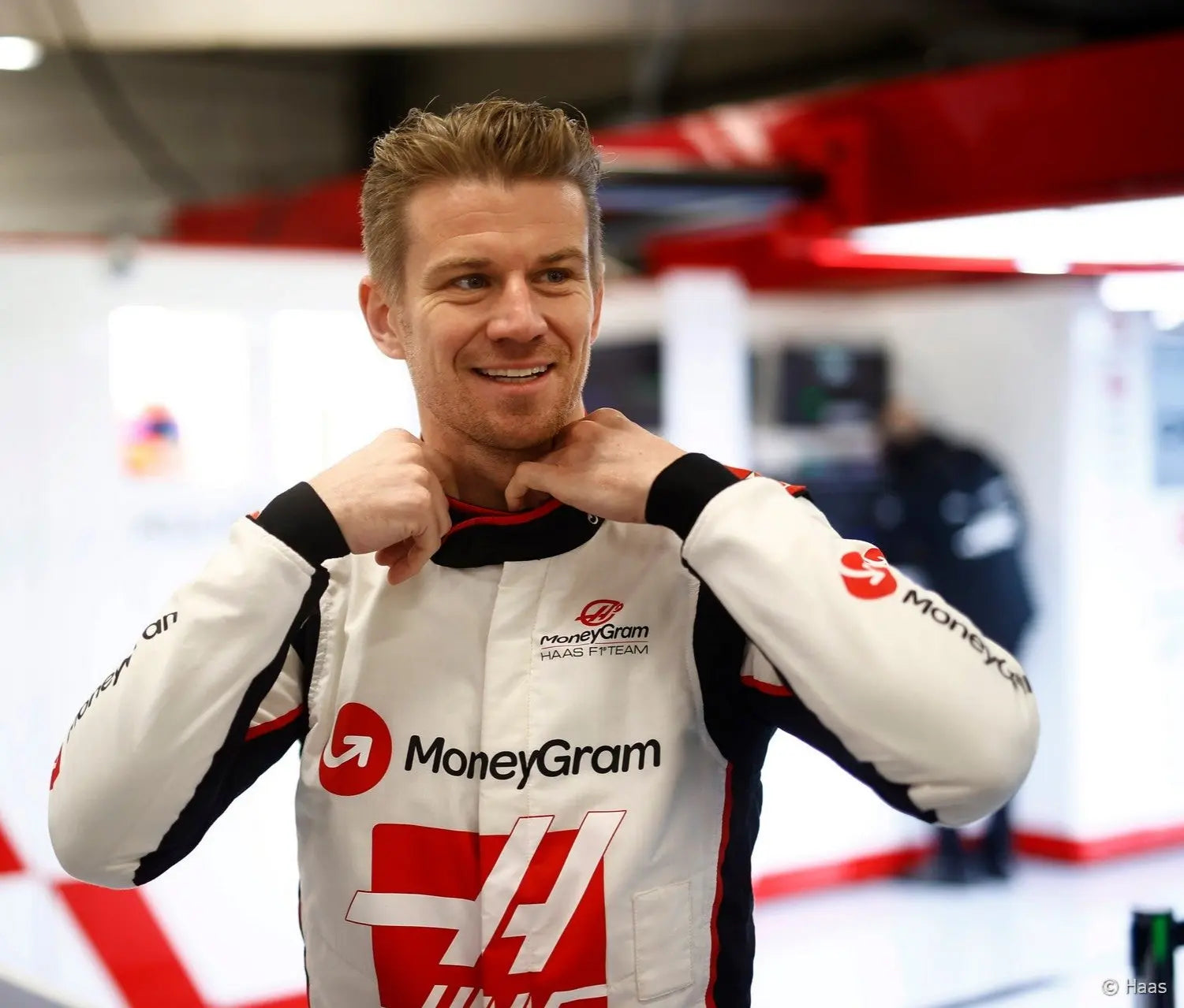 2024 Nico Hülkenberg Haas F1 Team Replica Race Suit