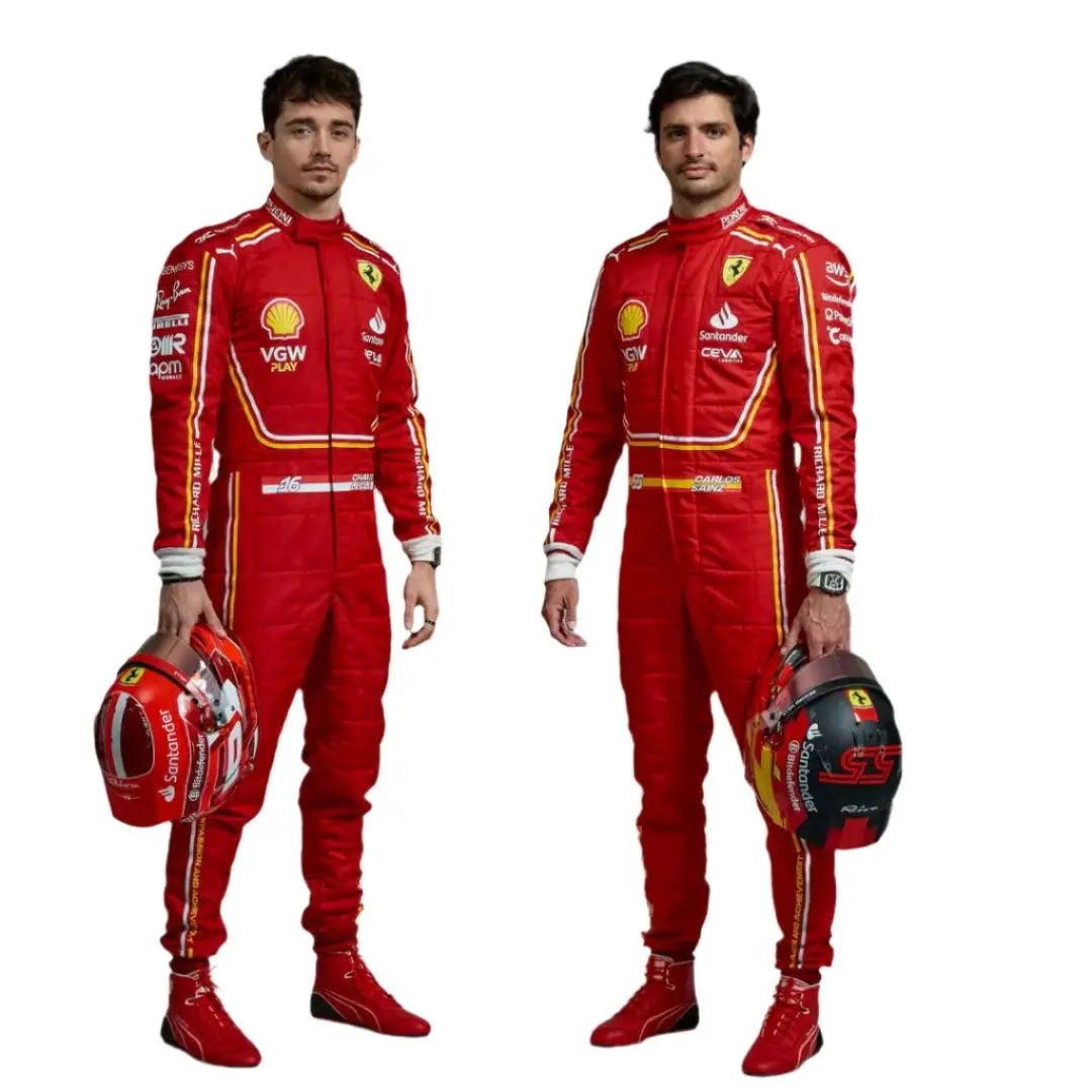 2024 Scuderia Ferrari Replica Race Suit