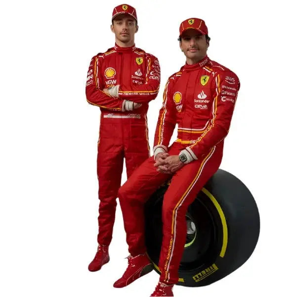 2024 Scuderia Ferrari Replica Race Suit