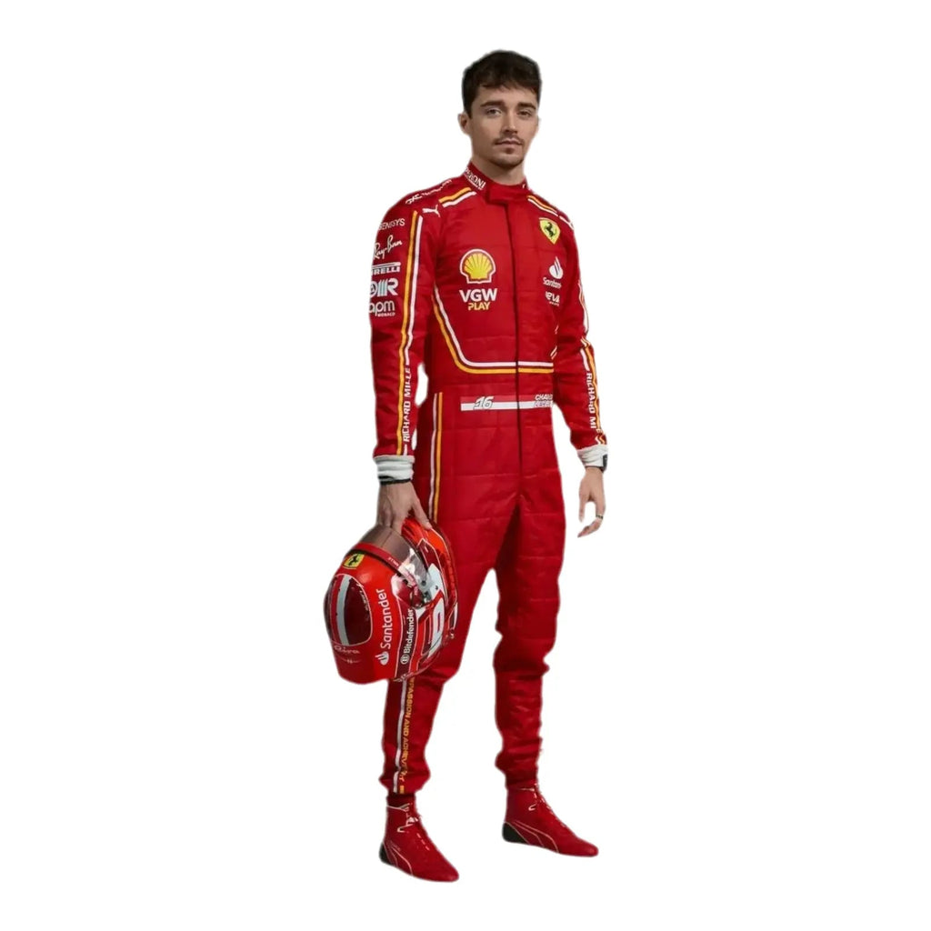 2024 Scuderia Ferrari Replica Race Suit